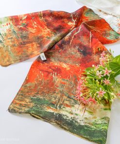 khăn choàng cổ lụa