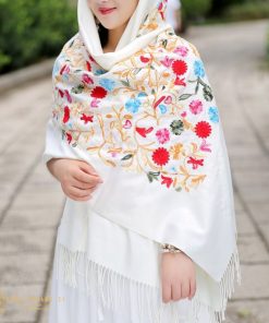 khăn choàng thêu
